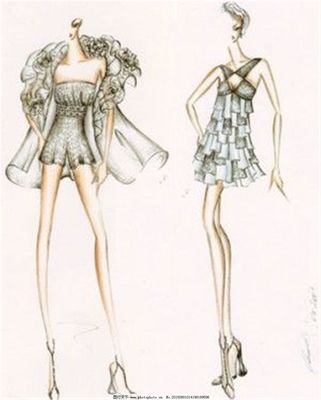 服裝設計手繪效果圖 從創意靈感到視覺呈現的藝術之旅